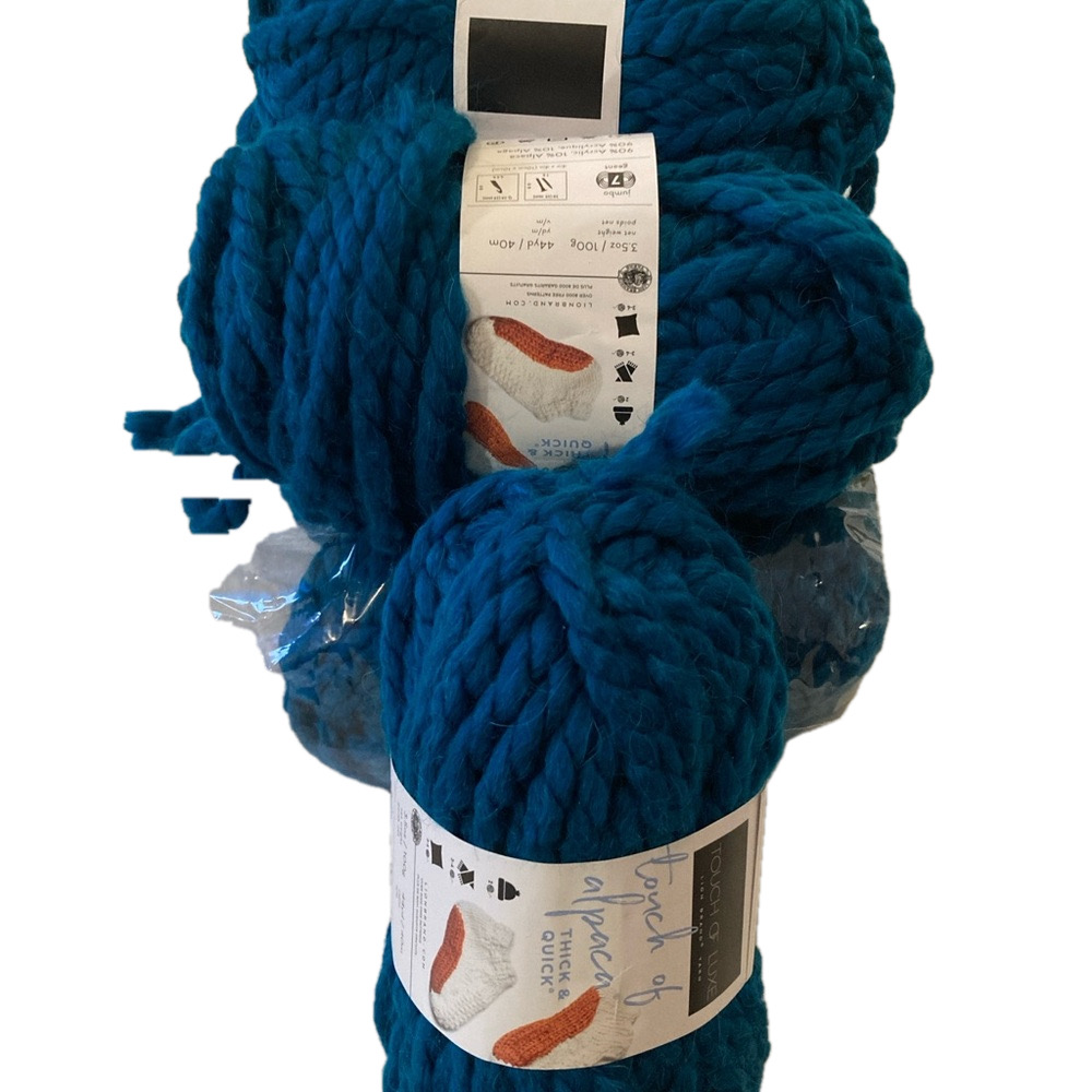 6x Balls Touch of Alpaca Thick & Quick in Tourmaline